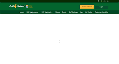 Desktop Screenshot of golf4holland.nl