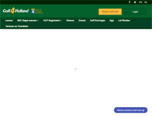 Tablet Screenshot of golf4holland.nl